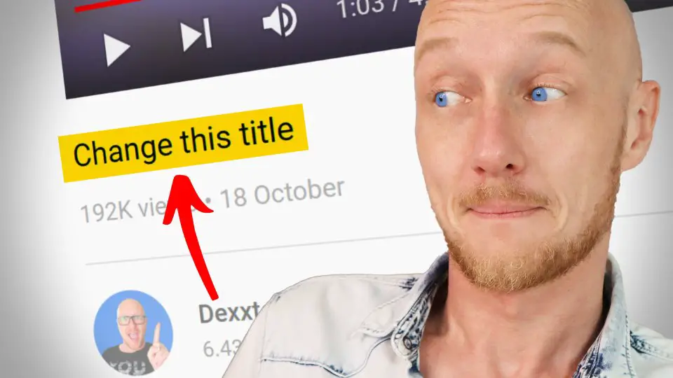 How to change your YouTube Video Title in 2024 – step by step (with video)