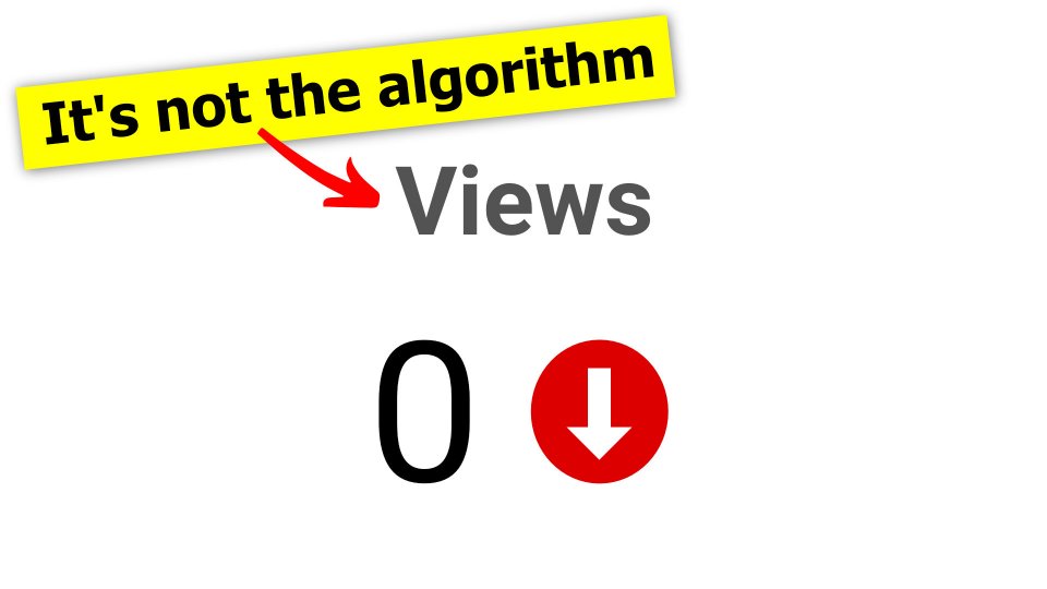 Not getting views? You think about YouTube wrong!